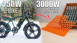 3000W EBike Conversion from a 750W Engwe M20  Part 1 [upl. by Ytissahc]