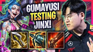 GUMAYUSI TESTING JINX IN KOREA SOLOQ  T1 Gumayusi Plays Jinx ADC vs Kalista  Season 2024 [upl. by Sackville780]