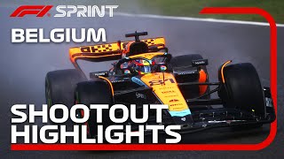 Sprint Shootout Highlights  2023 Belgian Grand Prix [upl. by Bodi382]