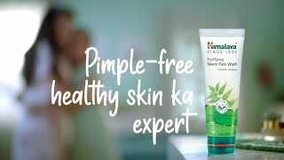 Himalaya Purifying Neem Face Wash Hindi [upl. by Nywrad]