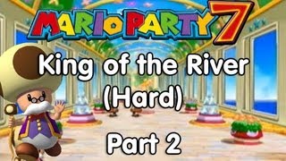 Mario Party 7 MiniGame Cruise  King of the River Hard Course 22 [upl. by Rosenstein]