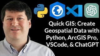 Quick GIS Developing ArcPy Prompt ChatGPT [upl. by Akinorev685]