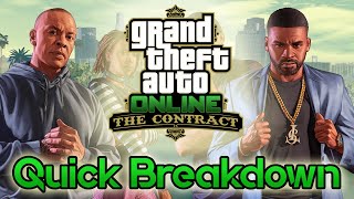 GTA Online  The Contract  Quick Breakdown Of What We Know So Far [upl. by Thirion228]