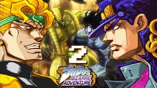 Jotaro VS DIO but it has HFTF Arcade voices  Part 2 [upl. by Ayikaz884]