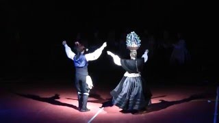 Galician folk dance Regueifa amp MuiÃ±eira ribeirana Bridal dance [upl. by Ynahpets]