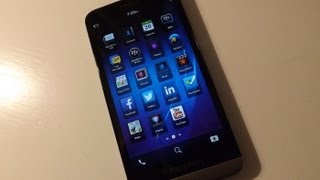 BlackBerry Z30 Unboxing Video [upl. by Ojela]