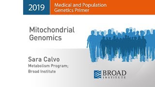 MPG Primer Mitochondrial Genomics 2019 [upl. by Ahsitahs368]