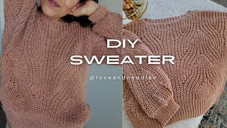 Como Tejer Sweater Parte 23 tutorial diy tejidos knitting pinterestideas loveandneedles [upl. by Redmer89]