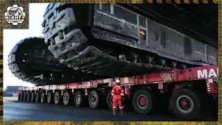 This Is How Gigantic Oversized Loads Are Transported ▶ The Largest Transports In The World [upl. by Blim]