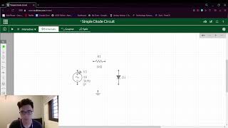 Multisim Simple Diode Circuit Tutorial [upl. by Liggitt]