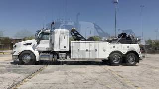 2018 Peterbilt 579 Sleeper with Century 7035 35 Ton Wrecker [upl. by Ojyllek]