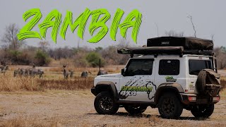 Overlanding in a Jimny  Zambia Part 3 [upl. by Ennelram490]