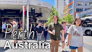 Perth City Tour Western Australia October 2023 🇦🇺  Perth City Centre walking tour  4k Australia [upl. by Donatelli]