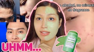 TRYING OUT VIRAL TIKTOK SKINCARE SKINTIFIC REVIEW [upl. by Zins208]