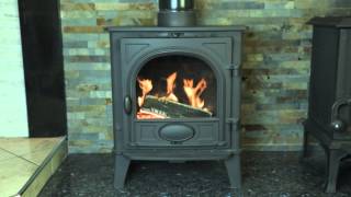 STOVAX Stockton 5 5kW wood burning amp multifuel stove [upl. by Dixil]