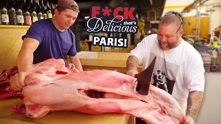 TRYING DONKEY amp PIGEON AT THE BUTCHER OF PARIS  FROM PARIS WITH LOVE PART DEUX [upl. by Ilrak]