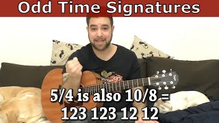 How to Play and Hear Odd Time Signatures 54 78 98 118  Guitar Lesson Tutorial [upl. by Ingvar]