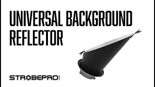 Strobepro Universal Background Reflector [upl. by Poulter146]