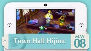 Video Journal  Animal Crossing New Leaf  Town Hall Hijinx [upl. by Alenas521]