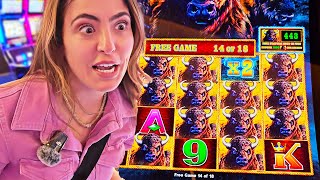 OMG RARE MASSIVE Jackpot on LUCKIEST Buffalo Slot Machine EVER [upl. by Rizan93]