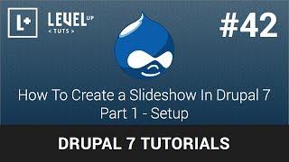 Drupal 7 Tutorials 42  How To Create a Slideshow In Drupal 7  Part 1 Setup [upl. by Aillicec]