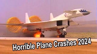 Plane Crashes That Will Leave You Speechless 2024 [upl. by Ellett]