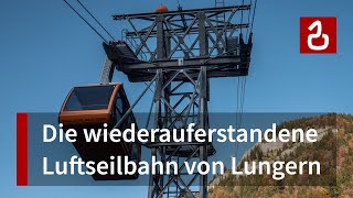 Lungern  Turren  Schönbüel  Neue alte Seilbahn ins ehemalige Skigebiet  DoppelmayrGaraventa [upl. by Niwle]