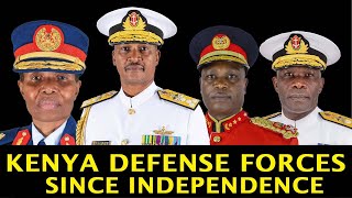 Kenya Defense Forces Since independence [upl. by Burrows]