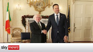 Leo Varadkar becomes Irish Taoiseach again [upl. by Elrem636]