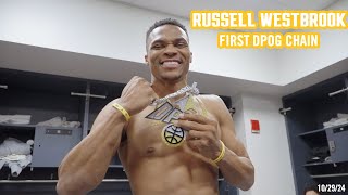 Russell Westbrook Wins His First DPOG Chain 🥶 [upl. by Chiang652]