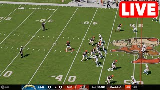 NFL LIVE🔴 Los Angeles Chargers vs Cleveland Browns  Week 9 NFL Full Game  3rd November 2024 NFL 25 [upl. by Pallas]