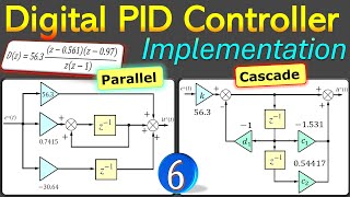 Digital PID Controller Implementation  Cascade amp Parallel Flowchart Configuration  Example 6 [upl. by Adiam]