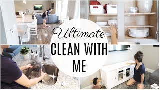 ULTIMATE CLEAN WITH ME 2018  EXTREME CLEANING MOTIVATION  ALL DAY CLEAN WITH ME [upl. by Biernat107]