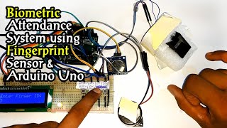 How to Make Biometric Attendance System using Arduino and Fingerprint Sensor [upl. by Stickney]