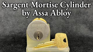 306 Sargent Mortise by Assa Abloy Picked and Gutted [upl. by Mosby346]