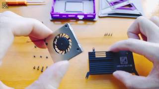 Assembly  Fan Onto Heat Sink [upl. by Wil]