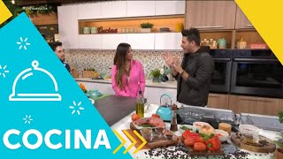 Recetas de cocina Cómo hacer Carne con Costra de Café  Un Nuevo Día  Telemundo [upl. by Revart21]