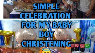 DIY Simple Christening Decorations 🥰 and simple celebrations🥳💯🎊 [upl. by Goles212]