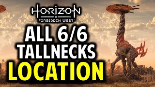 All 6 Tallneck Locations  Horizon Forbidden West [upl. by Shabbir]