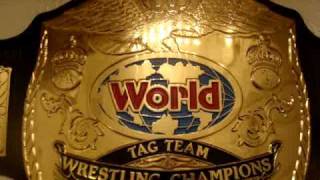 Real WWF Tag Team Championship Title Belt [upl. by Leunamne13]