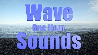 Wave Sounds Natural White Noise Relaxation Sleep Meditation [upl. by Lalib508]