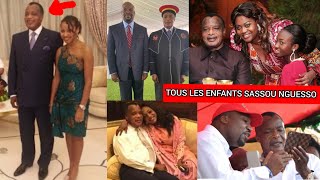 TOUS LES ENFANTS DE DENIS SASSOU NGUESSO PRÉSIDENT DE LA RÉPUBLIQUE DU CONGO CLAUDIA CHRISTEL [upl. by Kutchins203]