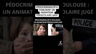 PÉDOCRIMINALITÉ À TOULOUSE UN ANIMATEUR PÉRISCOLAIRE JUGÉ [upl. by Anne-Corinne]