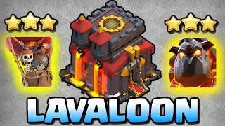 The INVINCIBLE LAVALOON in Clash of Clans  TH10 Attack Strategy [upl. by Idonah734]