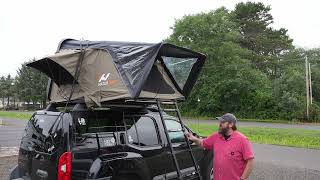 Budget RTT Naturnest Hard Shell Rooftop Tent [upl. by Enineg]