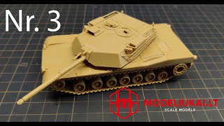 Italeri  M1 Abrams dovanų komplektas 172 72004 Nr 3 [upl. by Legin114]