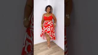 Curvy Women Midi Skirts That Wow 😍 plussize fashion plussized curvy [upl. by Eelyab813]