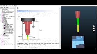 Powermill introduction powermill  tutorial for vmc machine programming Tool length overview [upl. by Blase]