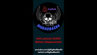 Dell Latitude E5550  Battery Replacement [upl. by Mistrot]