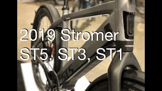 2019 Stromer ST5 ST3 ST1 Electric Bikes  Electric Bike Report [upl. by Aileve]